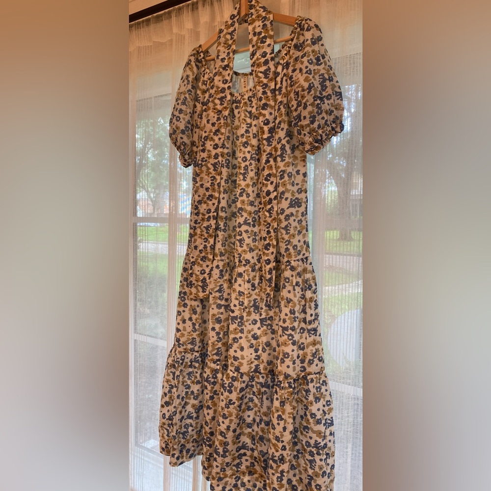 Mirth Capri dress in Alpine Floral